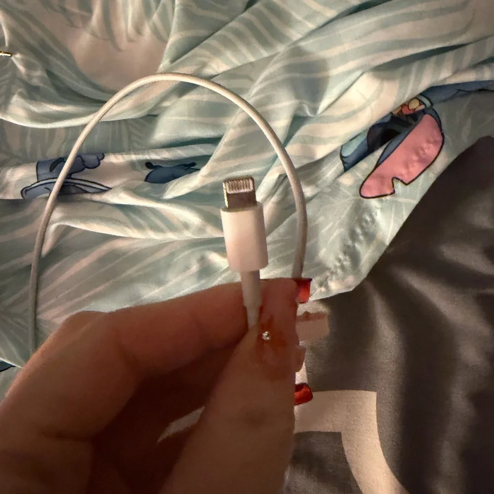 White aux cord